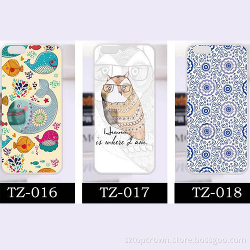 Fashion Printed Flip Leather Cover Case for Apple iPhone6 Plus